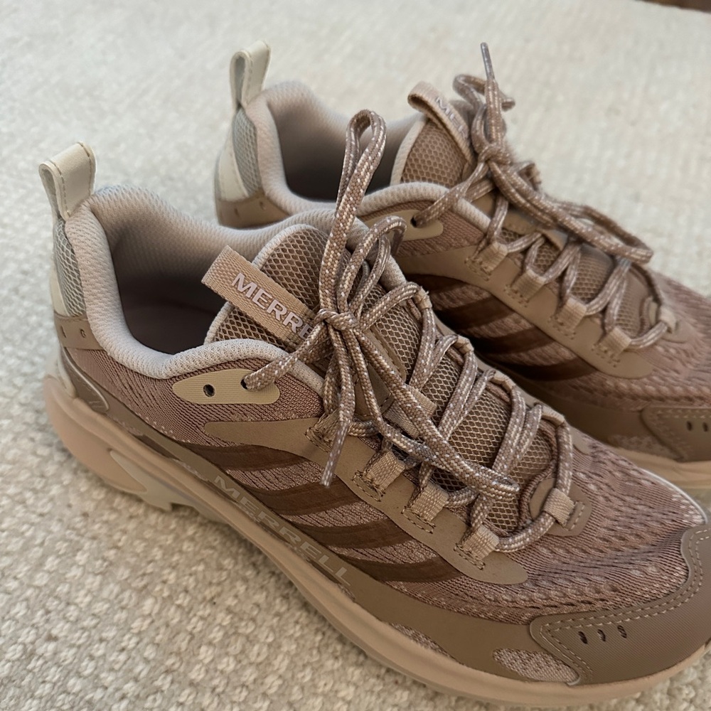 Merrell Tan and Brown Trail Shoes